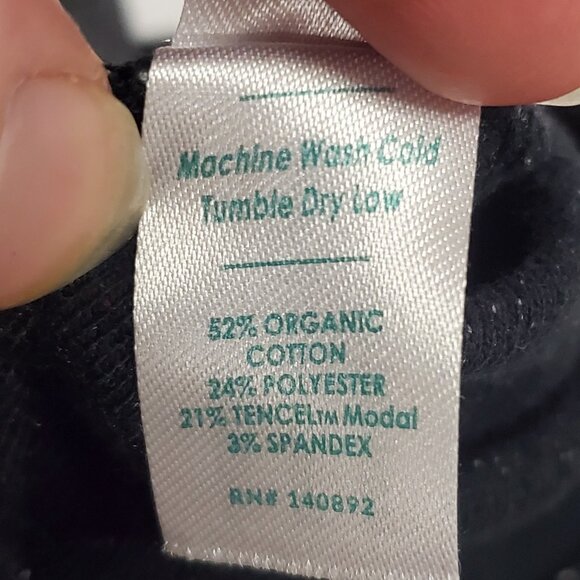 Marine Layer Women Chill Textured Sweatshirt Size XS Gray Organic Comfort Lounge - Picture 6 of 11